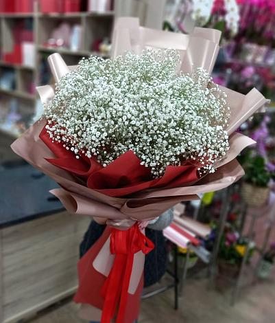 Букет цветов из: Гипсофила в Новоивановское